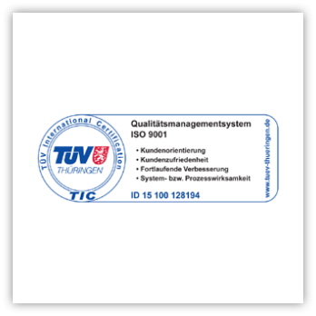 TUV certificate logo